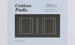 Fragrances, Perfumes, Cosmetics Sanitary Napkins - Missha Cotton Pads