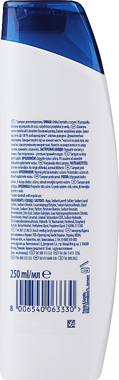 Anti-Dandruff Shampoo "Basic Care" - Head & Shoulders Classic Clean — photo N2
