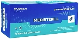Self-Sealing Sterilization Bag, 5.7 x 13 cm - MediSterill Self-Sealing Sterilization Pouch — photo N1