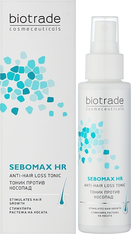 Anti-Hair Loss Tonic Lotion - Biotrade Sebomax HR Anti-hair Loss Tonic — photo N2