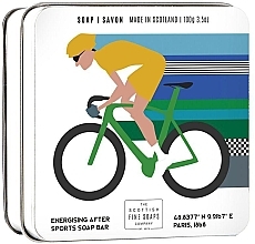 Fragrances, Perfumes, Cosmetics Soap "Cycling" - Scottish Fine Soaps Cycling Sports Soap In A Tin