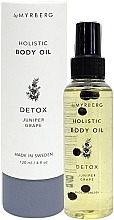 Fragrances, Perfumes, Cosmetics Detox Face & Body Oil - Nordic Superfood Holistic Body Oil Detox