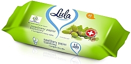 Fragrances, Perfumes, Cosmetics Wet Toilet Paper with Oak Bark Extract, 40 pcs - Lula