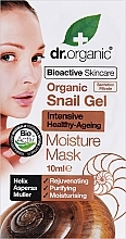 Fragrances, Perfumes, Cosmetics Anti-Aging Moisturizing Snail Face Mask - Dr. Organic Bioactive Skincare Snail Gel Moisture Mask