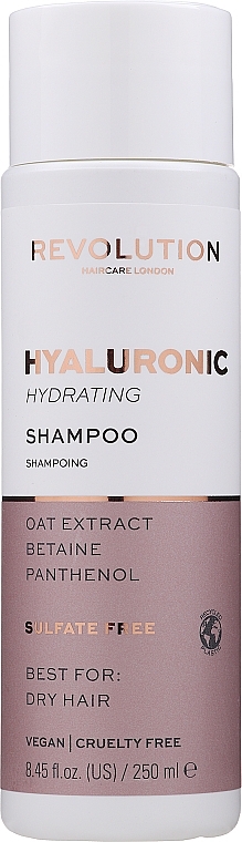 Moisturizing Hyaluronic Acid Shampoo - Makeup Revolution Hyaluronic Acid Hydrating Shampoo — photo N1