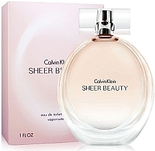 Fragrances, Perfumes, Cosmetics Calvin Klein Sheer Beauty - Eau de Toilette (mini size) (tester with cap)