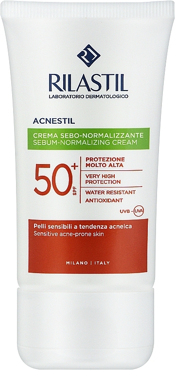 Face Sunscreen - Rilastil Sun System Spf50+ Acnestil — photo N1