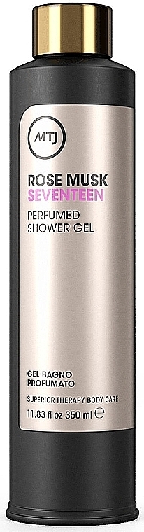 Shower Gel - MTJ Cosmetics Superior Therapy Rose Musk Seventeen Shower Gel — photo N1