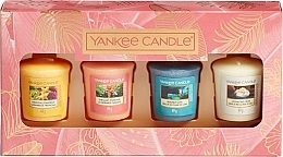 Fragrances, Perfumes, Cosmetics Scented Candle Set - Yankee Candle The Last Paradise 4 Votives Giftset