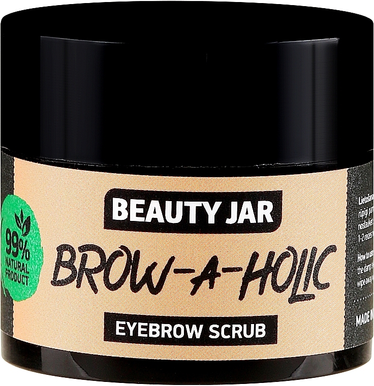 Brow Scrub - Beauty Jar Brow-A-Holic Eyebrow Scrub — photo N2