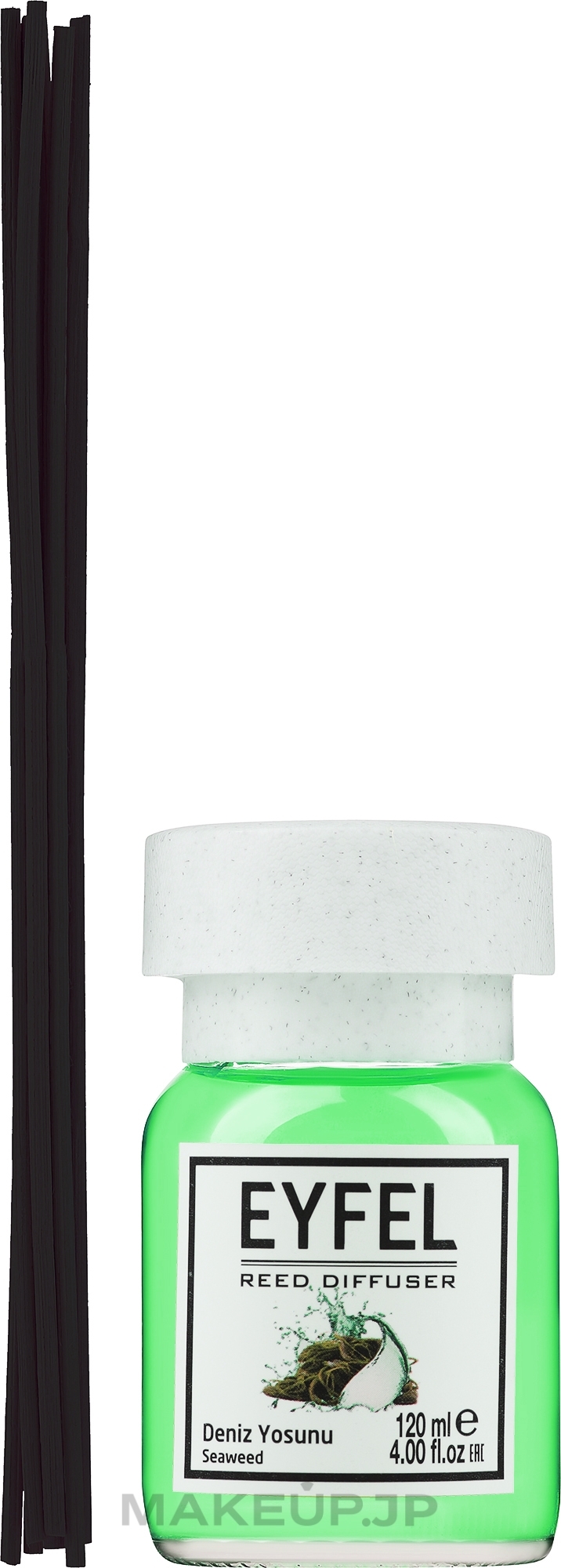 Seaweed Reed Diffuser - Eyfel Perfume Reed Diffuser Seaweed — photo 120 ml