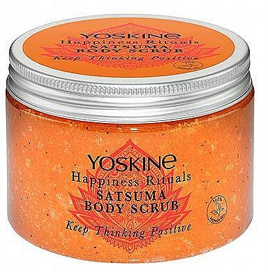 Body Sugar Scrub - Yoskine Happiness Rituals Satsuma Sugar Body Scrub — photo N1