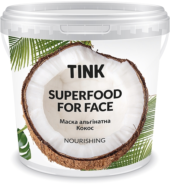 Nourishing Coconut Alginate Mask - Tink SuperFood For Face Nourishing Alginate Mask — photo N1