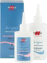 Fragrances, Perfumes, Cosmetics Set - Indola Designer Fashion Wave 2 (lotion/80ml + neutraliser/100ml)