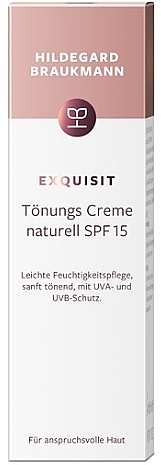 Natural Day Cream SPF 15 - Hildegard Braukmann Exquisit Natural Tint Day Cream SPF 15 — photo N2