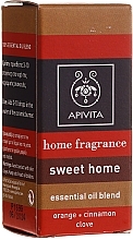 Essential Oil Blend "Sweet Home" - Apivita Aromatherapy Home Fragrance — photo N1