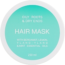 Mask for Oily Roots and Dry Ends - Looky Look Hair Mask Oily Roots And Dry Ends — photo N1