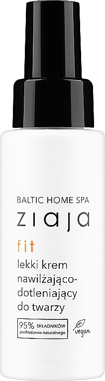 Face Cream - Ziaja Baltic Home Spa Light Face Cream Moisturtising Oxygenating — photo N1