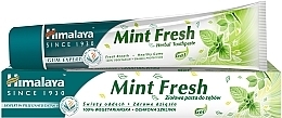 Refreshing Toothpaste-Gel - Himalaya Herbals Mint Fresh Herbal Toothpaste — photo N2