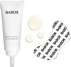 セット - Babor Instant Fresh & Smooth Eye Serum + Patches — photo N3