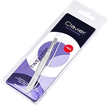 Tweezers, silver - Clavier Pro Precision Tweezers Silver — photo N2