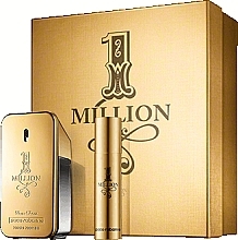 Fragrances, Perfumes, Cosmetics Paco Rabanne 1 Million - Set (edt/50ml + edt/10ml)