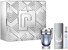 Paco Rabanne Invictus - Set (edt/100ml + deo/150ml+ edt/10ml) — photo N1