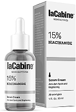 Fragrances, Perfumes, Cosmetics Face Cream Serum - La Cabine Monoactives 15% Niacinamida Serum Cream