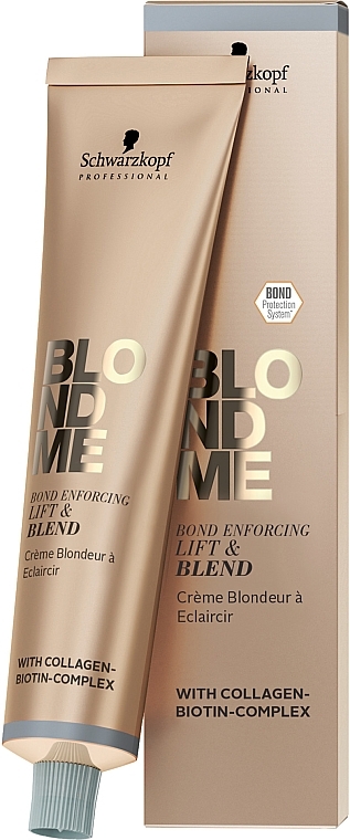 Bonding Cream for Blonde Hair - Schwarzkopf Professional Blondme Lift & Blend — photo N2