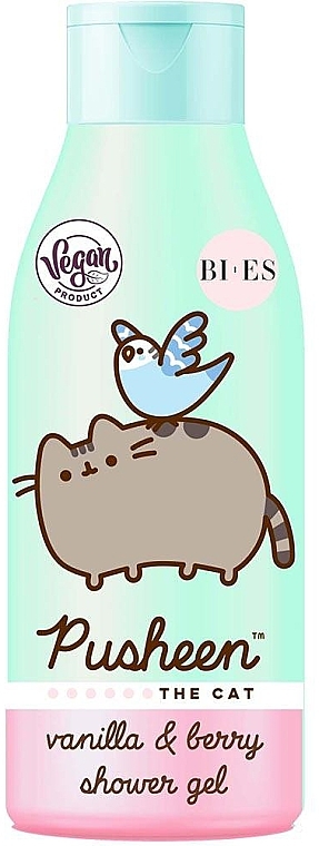 Shower Gel - Bi-es Pusheen The Cat Vanilla & Berry Shower Gel — photo N1