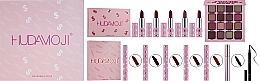 Fragrances, Perfumes, Cosmetics Makeup Set - Hudamoji So Rich Suit (eyesh/16x2g + lipstick/5x5g + lipstick/5x3.8g + mascara/10g + eye/liner/4ml)