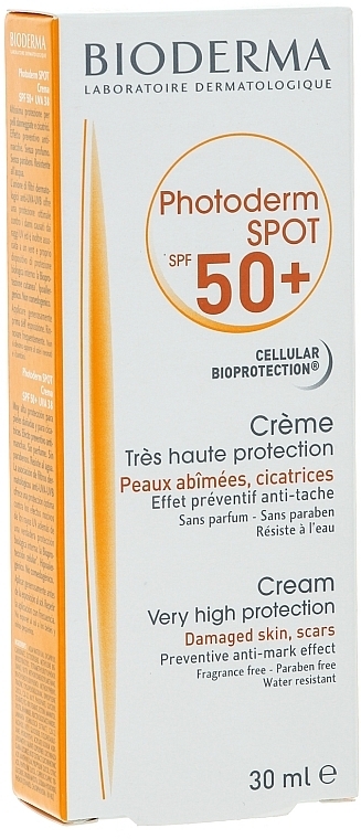 Sunscreen Cream - Bioderma Photoderm Spot SPF 50+ Sun Cream — photo N1