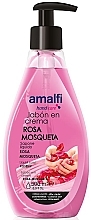 Fragrances, Perfumes, Cosmetics Hand Cream Soap 'Rose' - Amalfi Rosa Liquid Soap