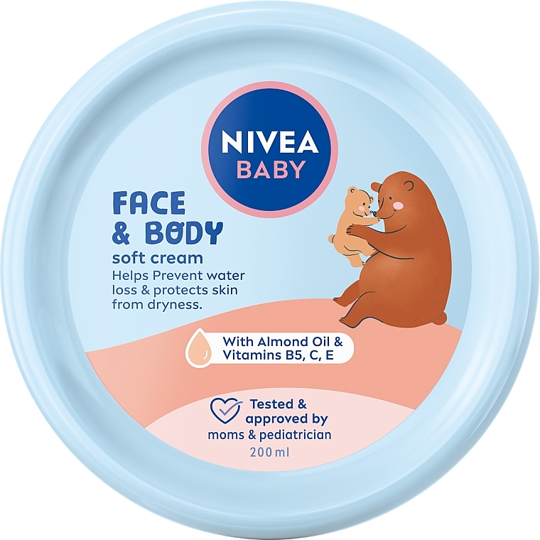 Face & Body Cream - Nivea Baby Care Cream — photo N1