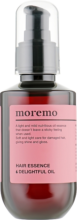 Oil Essence for Hair - Moremo Hair Essence Delightful Oil — photo N2