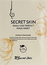 Fragrances, Perfumes, Cosmetics Snail Mucin Face Mask - Secret Skin Snail+EGF Perfect Mask Sheet