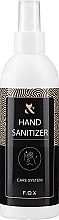 Fragrances, Perfumes, Cosmetics Hand Disinfector - F.O.X Hand Sanitizer