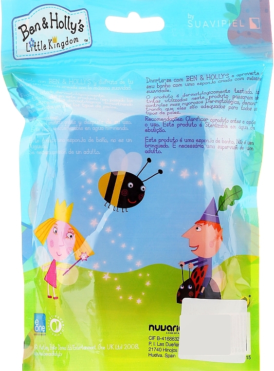 Baby Sponge "Ben and Holly", Ben and Ladybug - Suavipiel Ben & Holly — photo N4