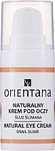 Fragrances, Perfumes, Cosmetics Eye Cream - Orientana Natural Snail Eye Cream