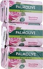 Fragrances, Perfumes, Cosmetics Milk & Rose Petals Soap - Palmolive Naturals Nourishing Sensation Set