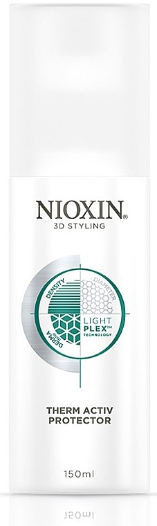 Heat Protection Spray - Nioxin 3D Styling Therm Activ Protector — photo N1