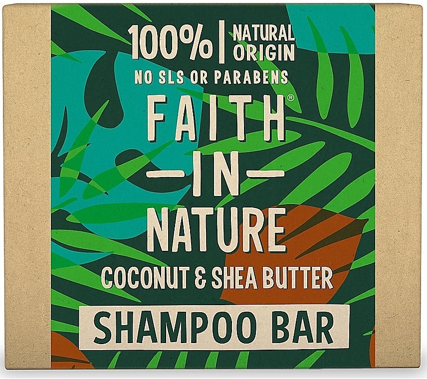 Shampoo Bar - Faith In Nature Coconut & Shea Butter Shampoo Bar — photo N1