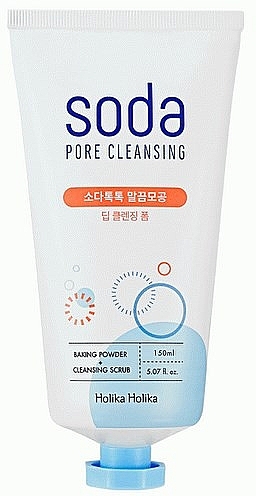 Cleansing Face Foam with Peeling Effect - Holika Holika Soda Tok Tok Deep Cleansing Foam — photo N1