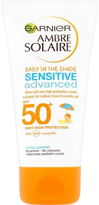 Sunscreen Kids Body Cream - Garnier Ambre Solaire Sensitive Advanced SPF50+ — photo N1