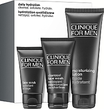 Fragrances, Perfumes, Cosmetics Set - Clinique For Men Clinique Daily Hydration Set (f/wash/50ml + f/scr/30ml + f/lot/100ml)