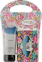 Fragrances, Perfumes, Cosmetics Soap Bar & Hand Cream Set "Kyiv" - Marigold Natural Kyiv (h/cr/75ml + soap/150g)