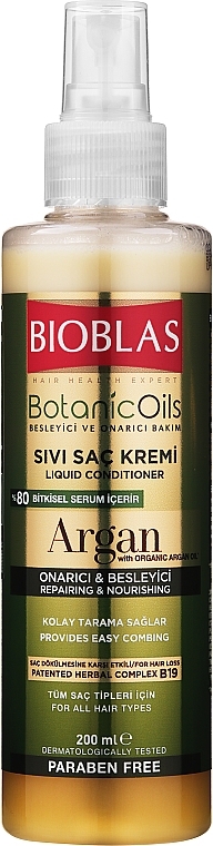 Conditioner Spray with Argan Oil - Bioblas Botanic Oils — photo N3