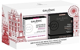 Fragrances, Perfumes, Cosmetics Set - Galenic Diffuseur De Beaute Set & Teint Lumiere (f/booster/50ml + powder/9.5g)