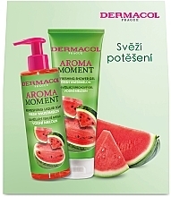 Set - Dermacol Aroma Moment Fresh Watermelon (sh/gel/250ml + soap/250ml) — photo N1