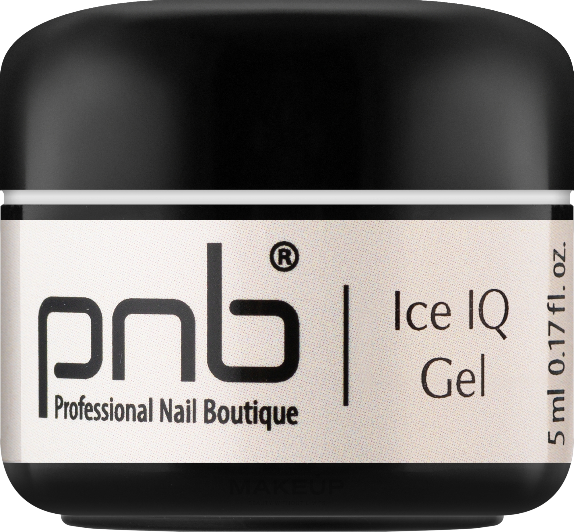 Low-Temperature Gel, smoky pink - PNB UV/LED Ice IQ Gel Cover Rose — photo 5 ml